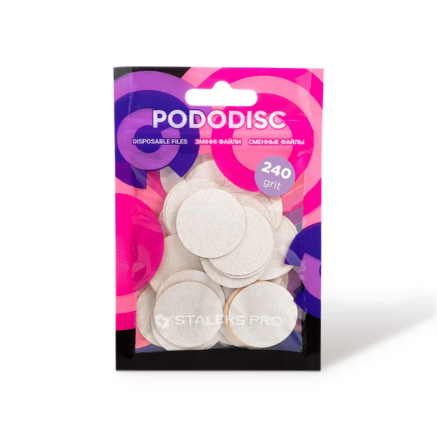 Disposable files Pododisc L Expert 240, 50 st