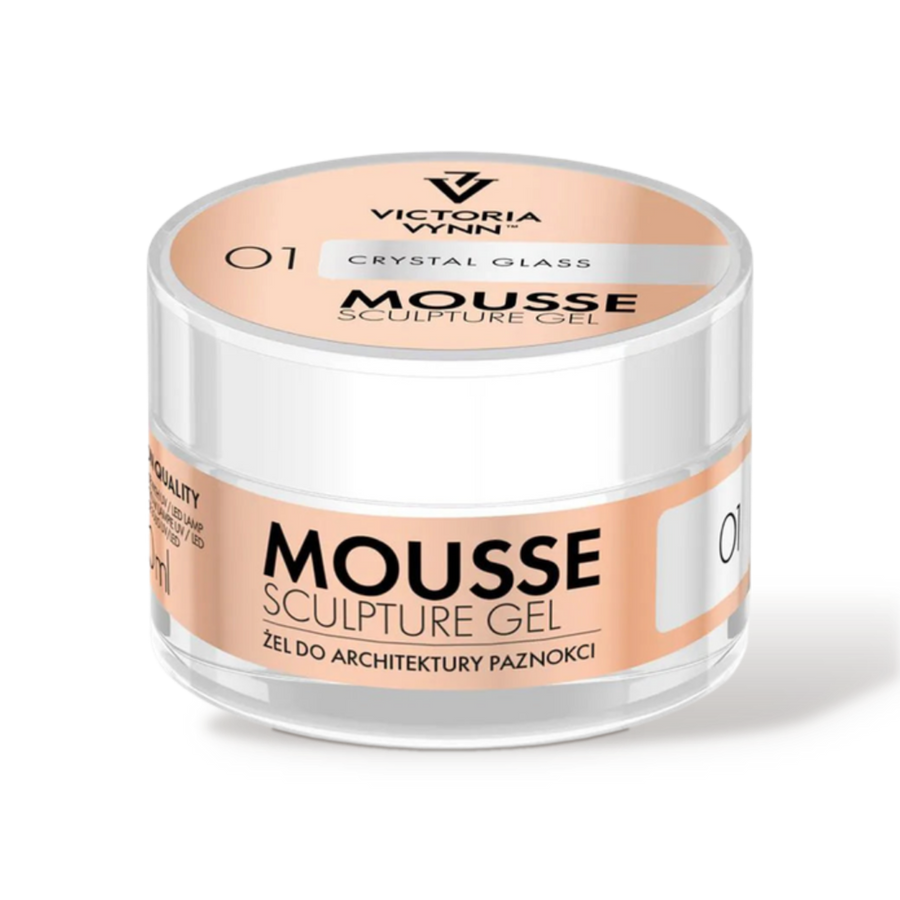 Mousse Sculpture Gel 01 Crystal Glass 50 ml