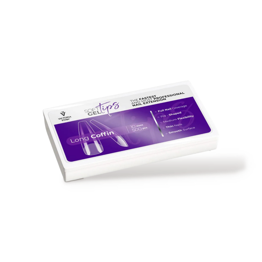 Soft Gel Tips Long coffin
