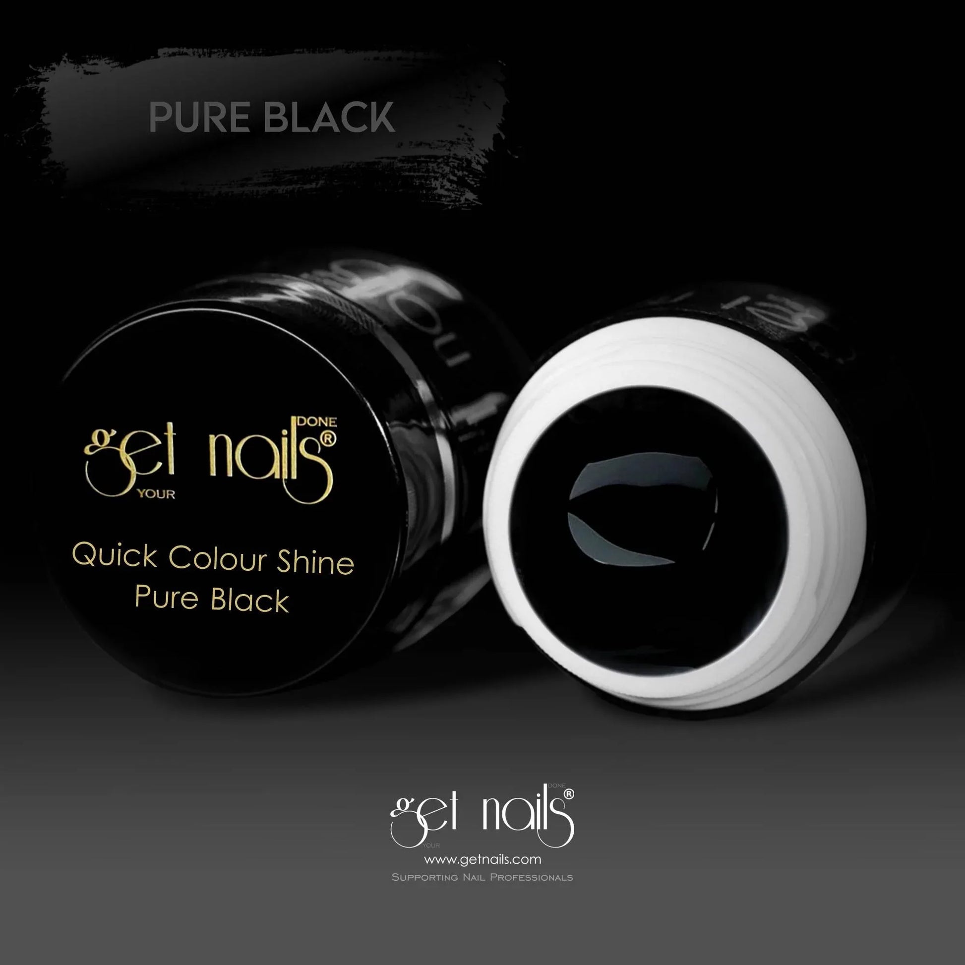 Quick Colour Shine Pure Black 5g GN - Lovli 