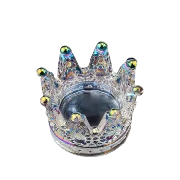 Brush stand crown crystal AB GN - Lovli 