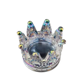 Brush stand crown crystal AB GN - Lovli 
