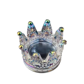 Brush stand crown crystal AB GN - Lovli 