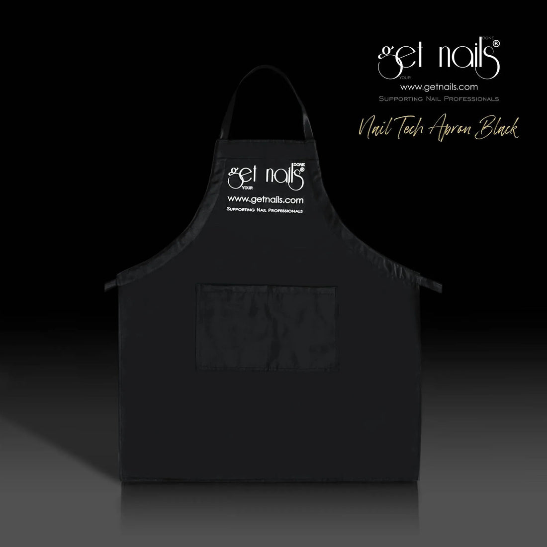 Nail Tech Apron Black - Lovli 
