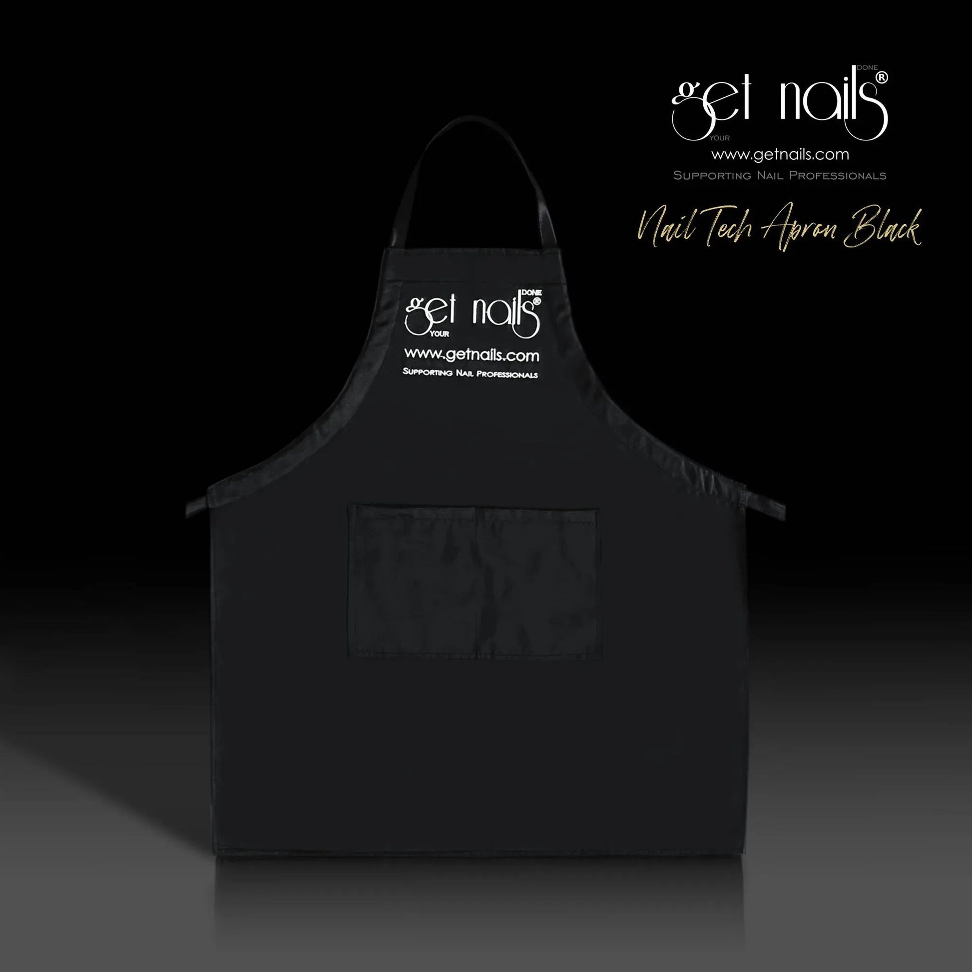 Nail Tech Apron Black - Lovli 