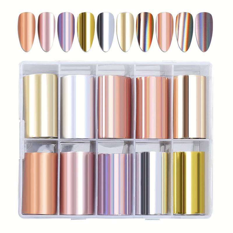 Nagelfolie AstoNails 10 rullar - Lovli 