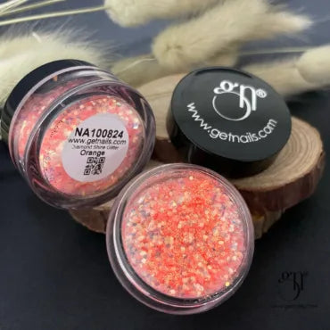 Diamond Shine Glitter Orange 4g - Lovli 
