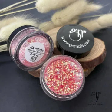Diamond Shine Glitter Coral 4g - Lovli 