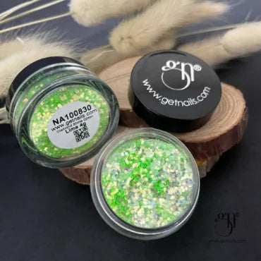 Diamond Shine Glitter Lime 4g - Lovli 