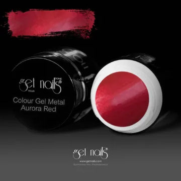 Colour Gel Metal Aurora Red 5g GN - Lovli 