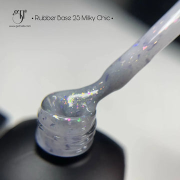Rubber Base 25 Milky Chic 15g GN - Lovli 