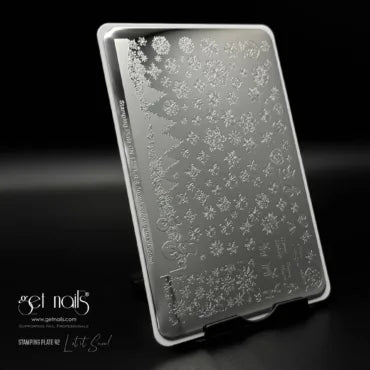 Stamping plate 42 Let it snow! - Lovli 