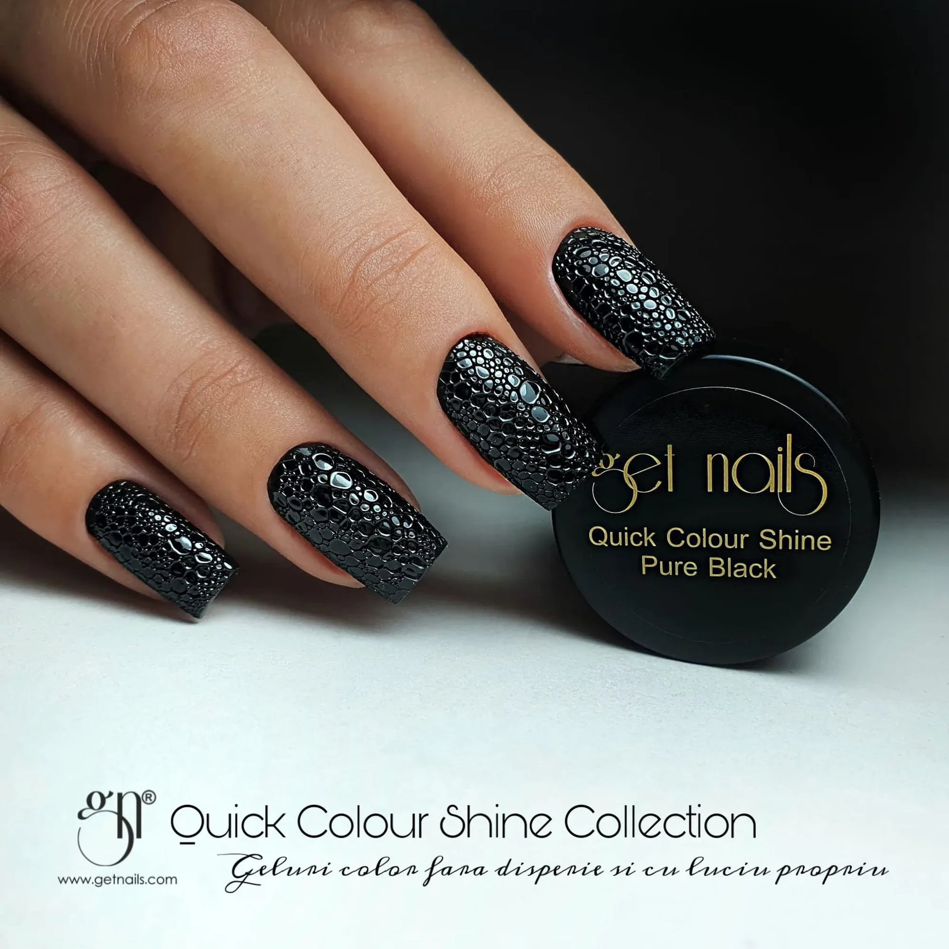Quick Colour Shine Pure Black 5g GN - Lovli 