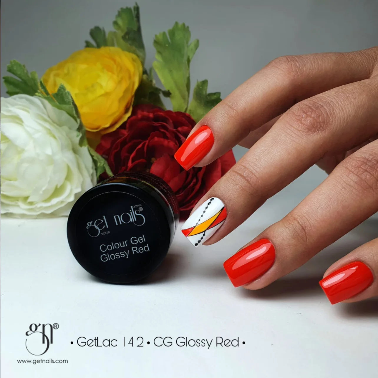 Colour Gel Glossy Red 5g GN - Lovli 