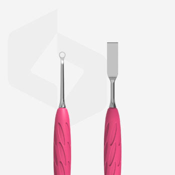 Manicure pusher Gummy with silicone handle
