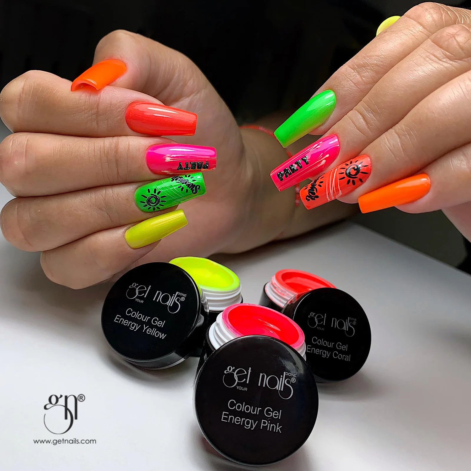 Colour Gel Energy Coral 5g GN - Lovli 