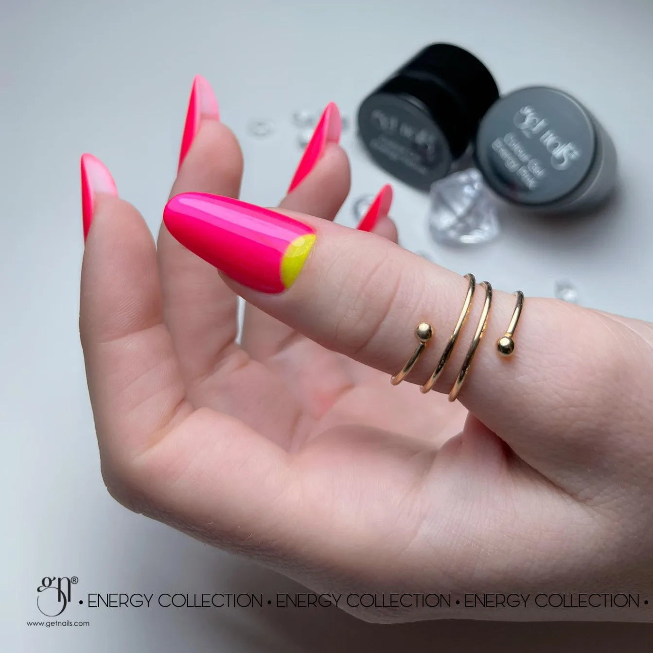 Colour Gel Energy Pink 5g GN - Lovli 