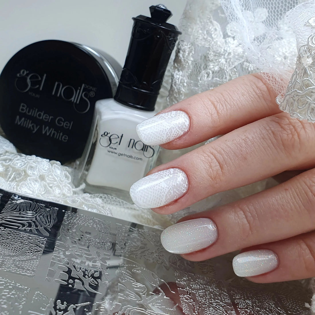 Stamping Lac White 15ml GN - Lovli 