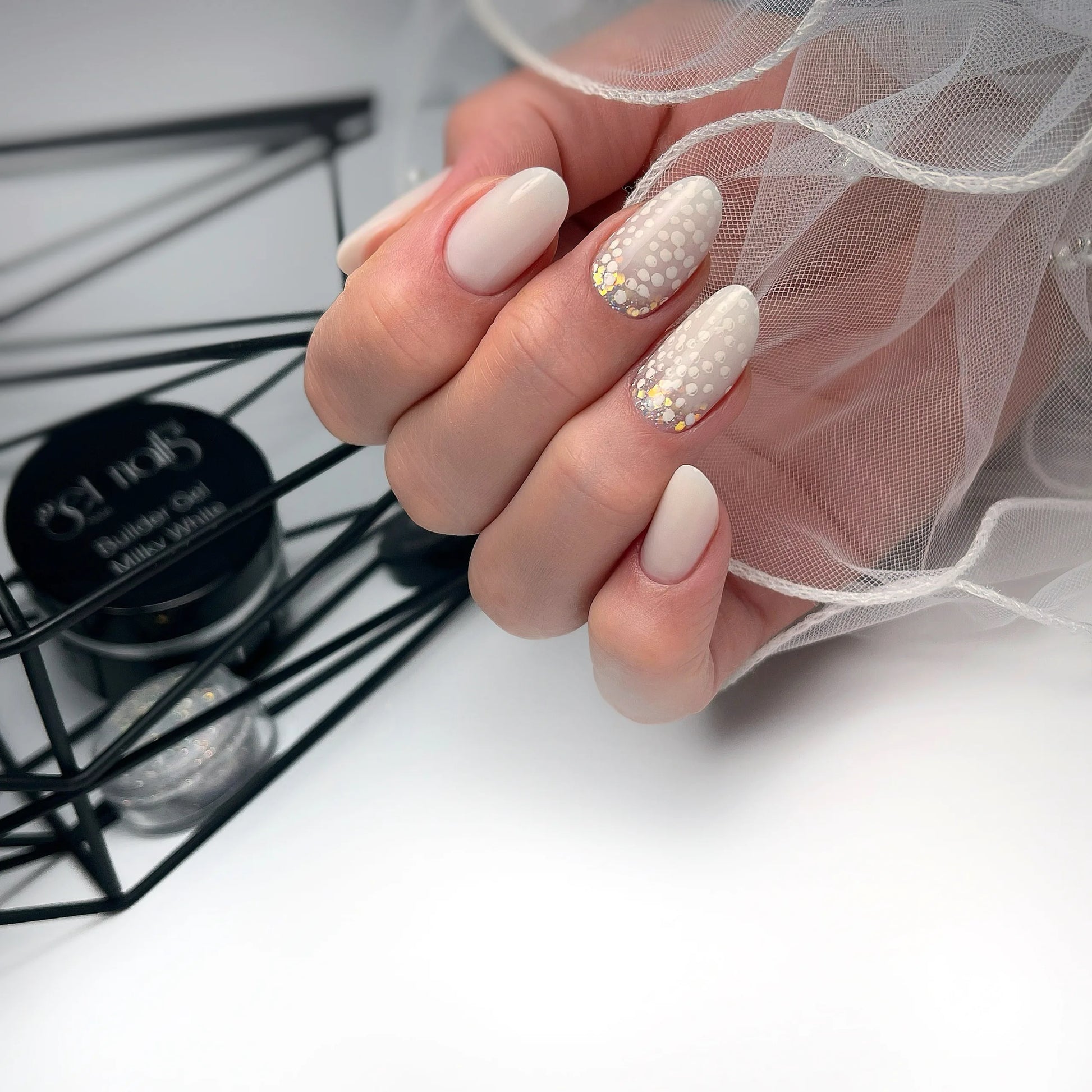 Builder gel milky white 200g - Lovli 