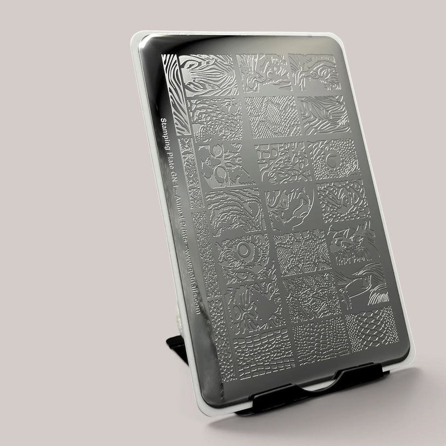 Stamping Plate 1 – Animal Prints