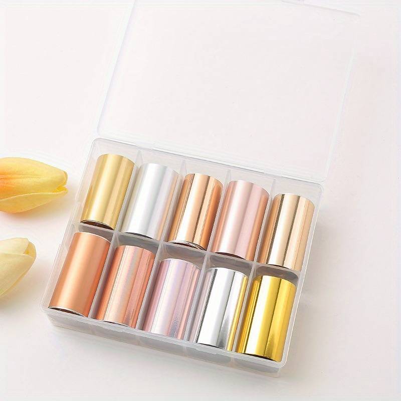 Nagelfolie AstoNails 10 rullar - Lovli 