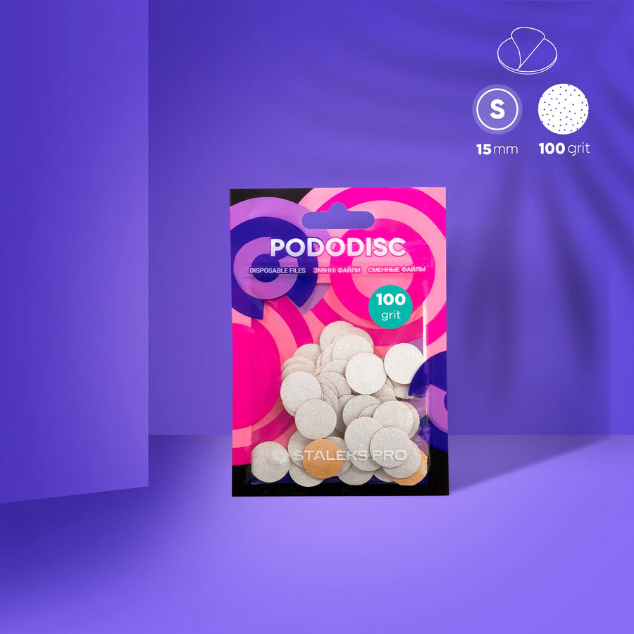 Disposable files Pododisc S Expert 100, 50 st