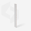 Disposable white files EXPERT 22 100 grit (50 pcs) - Lovli 