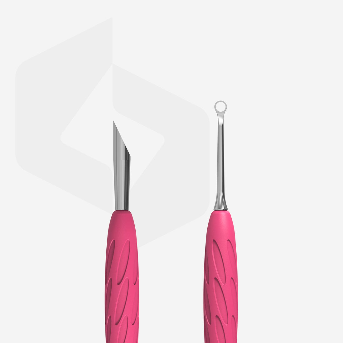 Manicure pusher Gummy with silicone handle - Lovli 