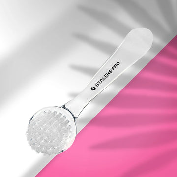 Manicure brush, dust removal (with cover) - Lovli 