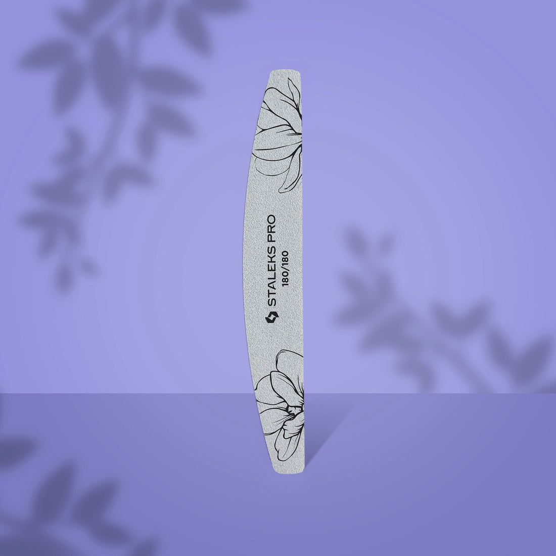 Crescent mineral nail file EXPERT 180/180 (25 pcs) - Lovli 
