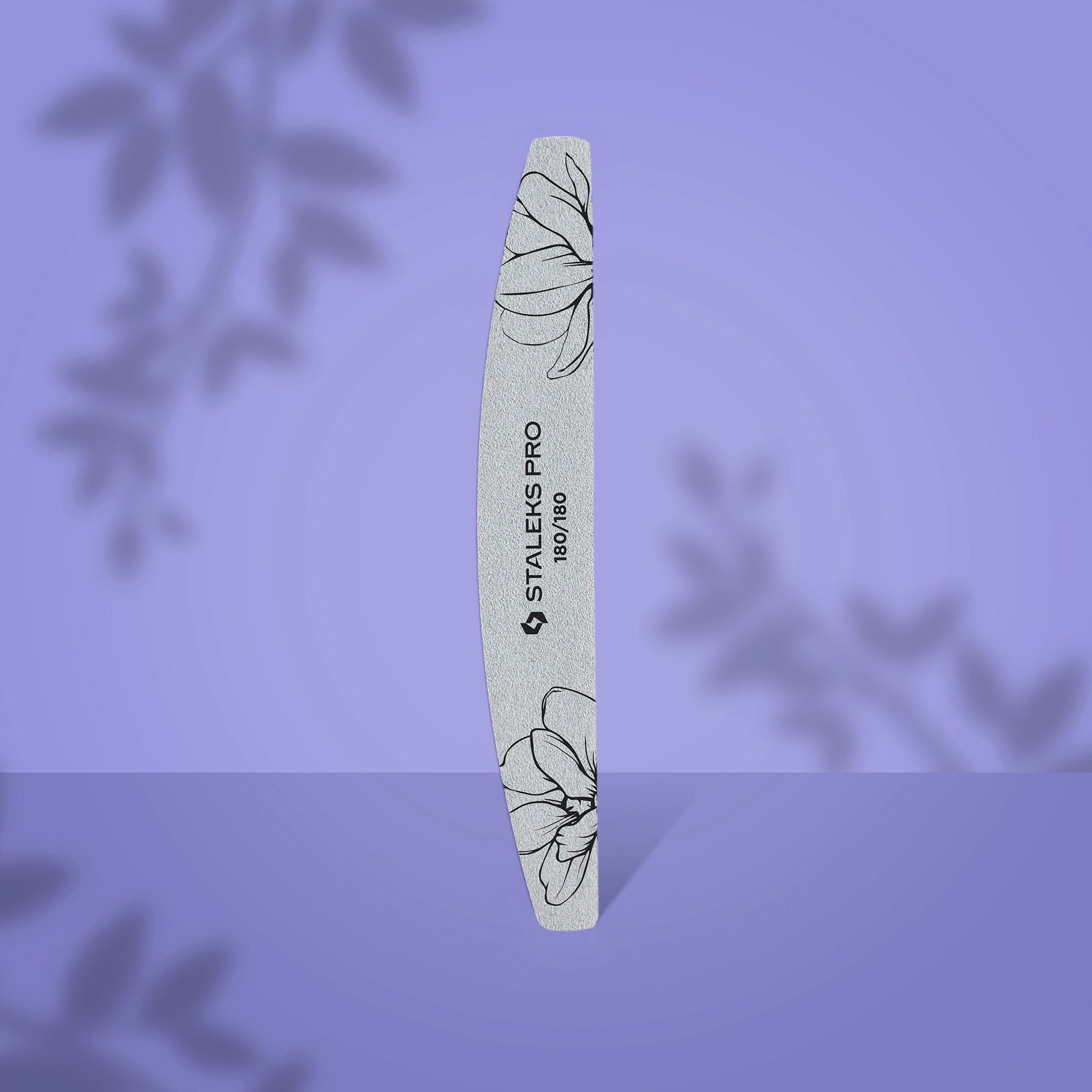 Crescent mineral nail file EXPERT 180/180 (25 pcs) - Lovli 