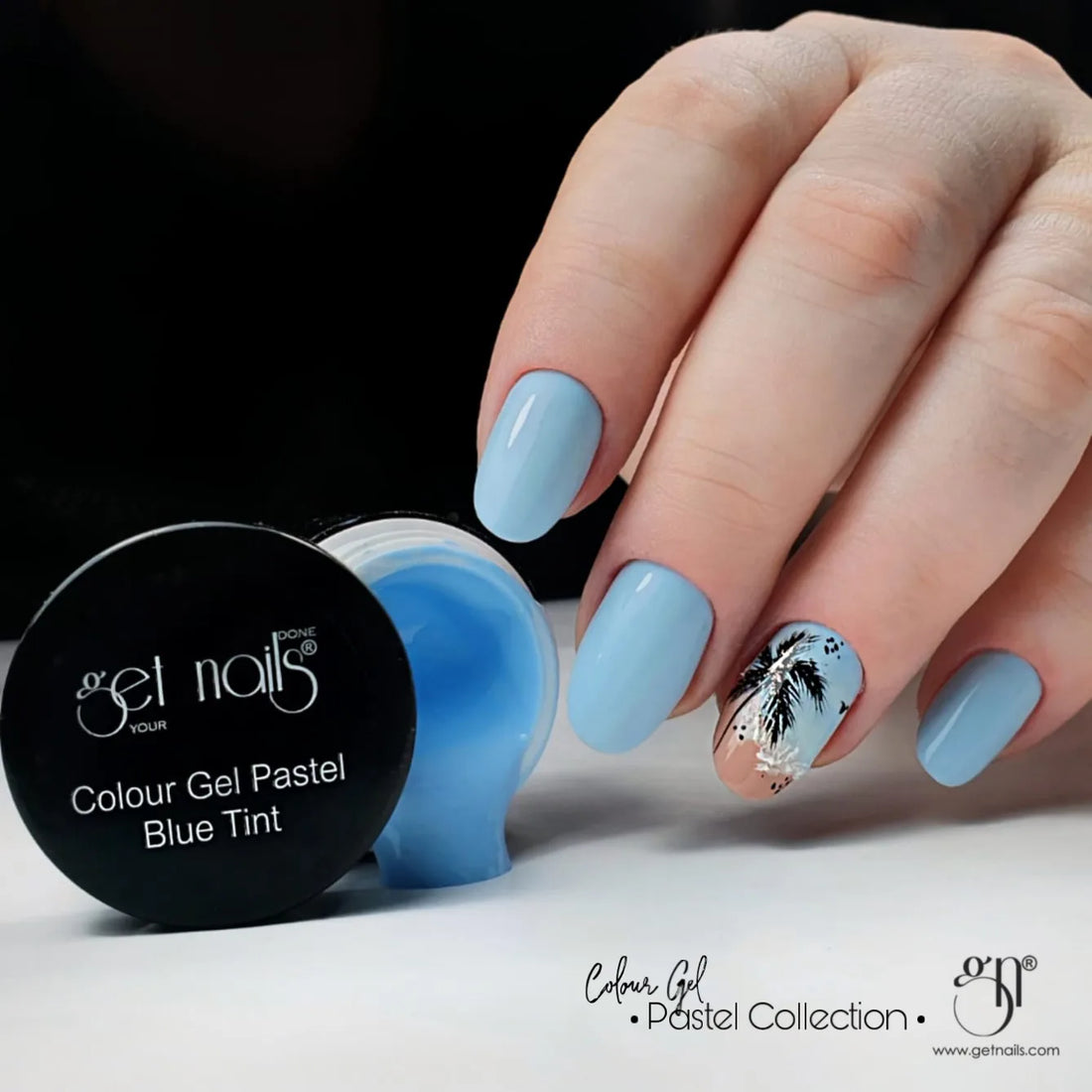 Colour Gel Pastel Blue Tint 5g - Lovli 