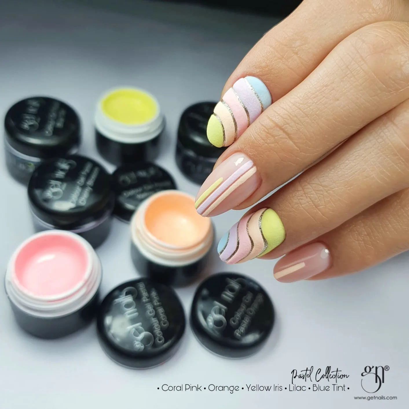 Colour Gel Pastel Orange 5g GN - Lovli 