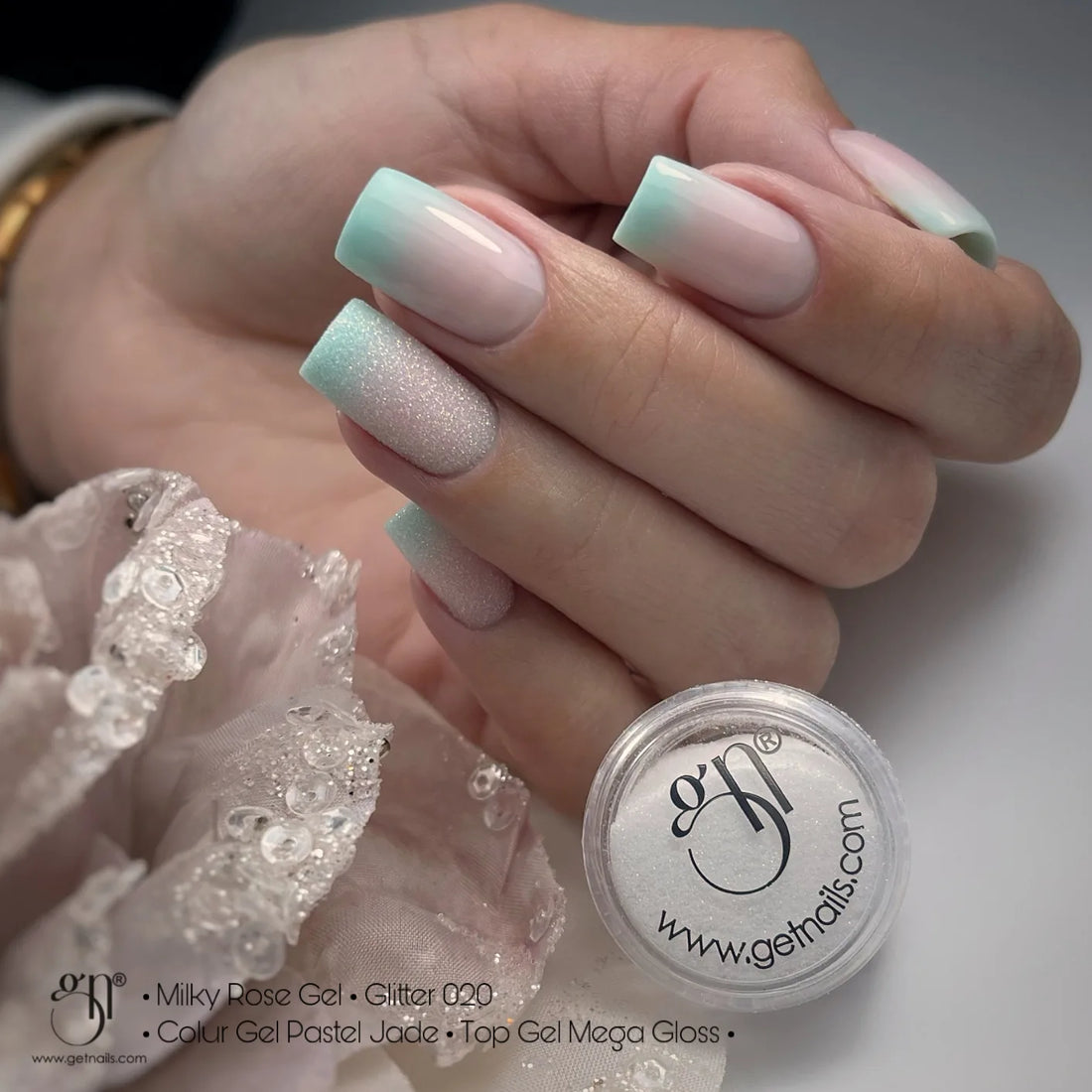 Colour Gel Pastel Jade 5g GN - Lovli 