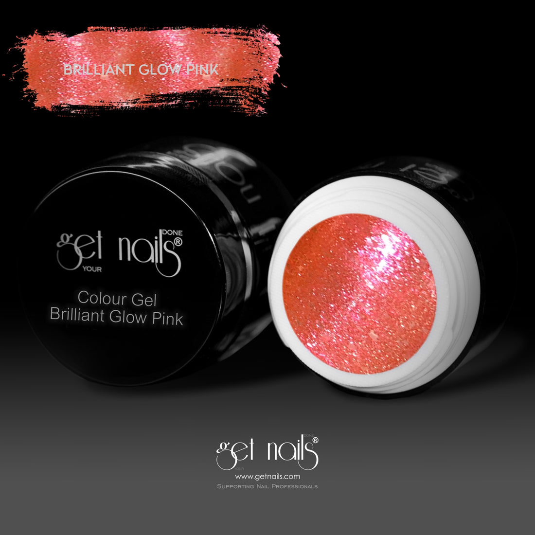Colour Gel Brilliant Glow Pink 5g GN - Lovli 