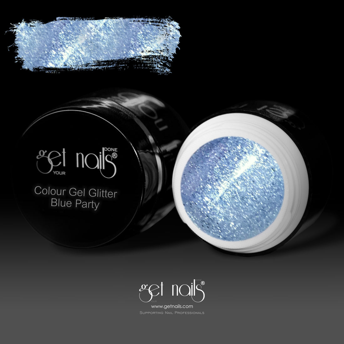 Colour Gel Glitter Blue Party 5g GN - Lovli 