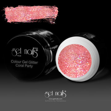 Colour Gel Glitter Coral Party 5g GN - Lovli 