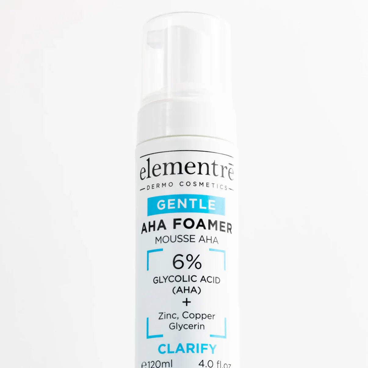 ELEMENTRE GENTLE AHA FOAMER 6% 120ML - Lovli 