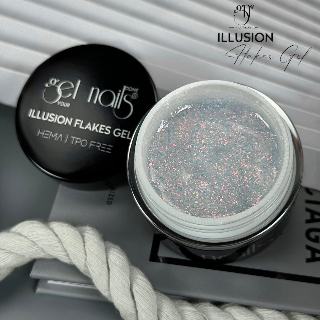 Illusion flakes gel 50g - Lovli 