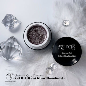 Colour Gel Brilliant Glow RoseGold 5g GN - Lovli 
