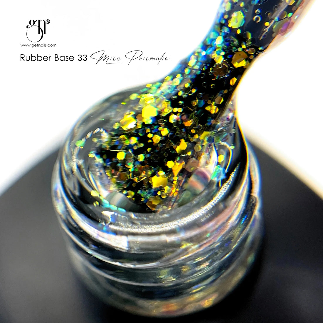 Rubber Base 33 Miss Prismatic 15g GN - Lovli 