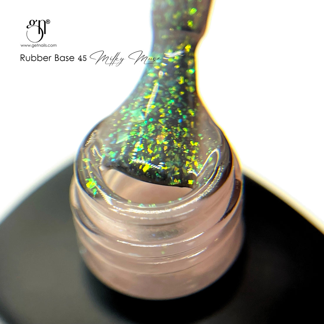Rubber Base 45 Milky Muse 15g GN - Lovli 
