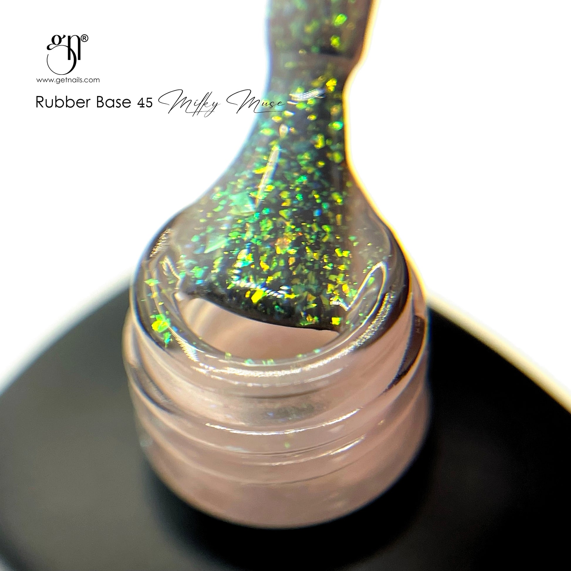 Rubber Base 45 Milky Muse 15g GN - Lovli 