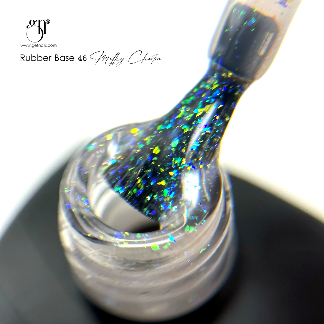 Rubber Base 46 Milky Charm 15g GN - Lovli 