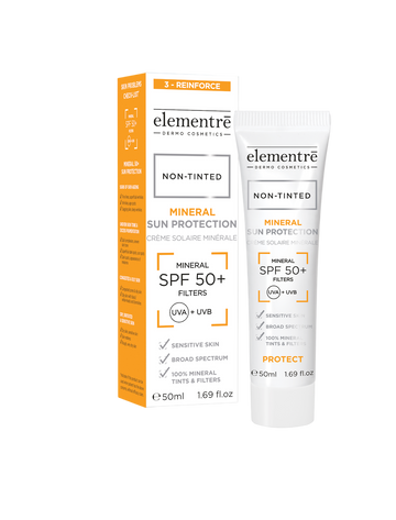 ELEMENTRE MINERAL SUN PROTECTION SPF50+ NON TINTED - Lovli 