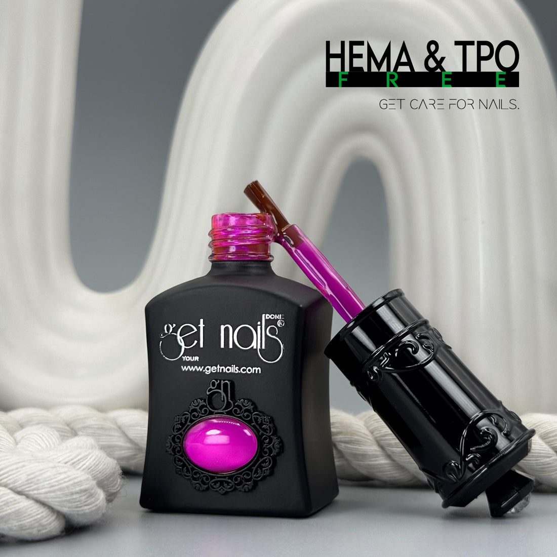 Top Gel Glass Fuchsia 15g - Lovli 