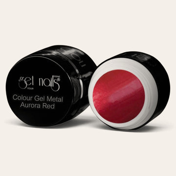 Colour Gel Metal Aurora Red 5 g