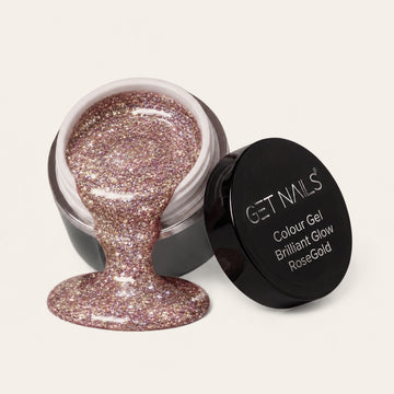 Colour Gel Brilliant Glow RoseGold 5 g