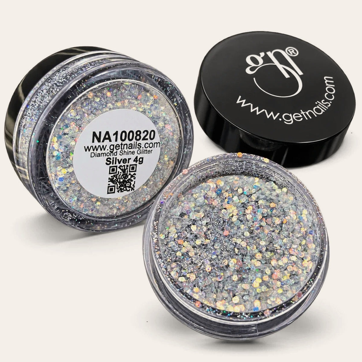 Diamond Shine Glitter Silver 4 g