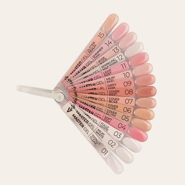 Color Chart Master gel 01-15